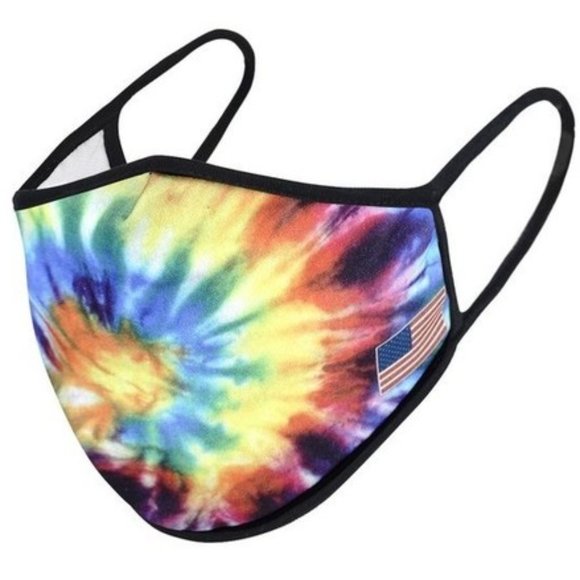 Fashion Tie Dye Face Mask - Picture 4 of 6